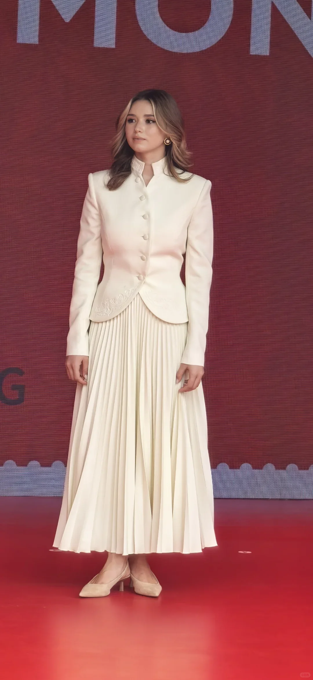 8月28日花滑K宝出席展销会开幕式1⃣️