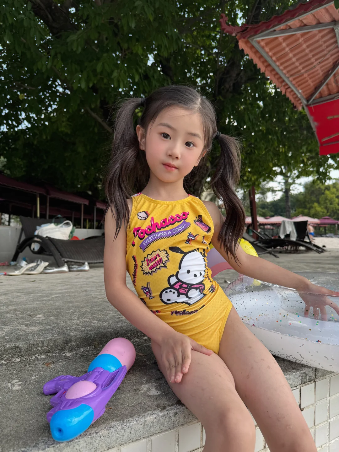 好可爱的泳衣、小公主