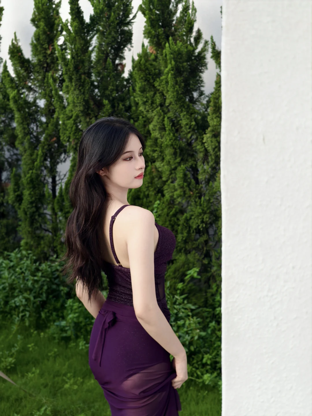 度假就是泡泳池??‍♀️ | 紫色超出片?