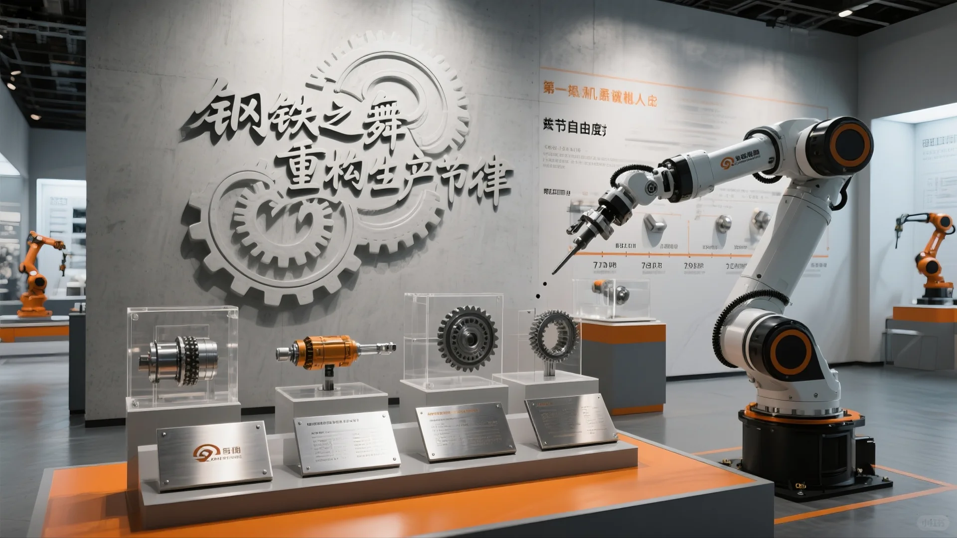 原创展厅设计案例｜工业机器人科技企业展厅