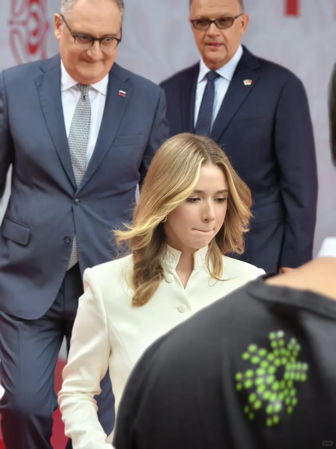 8月28日花滑K宝出席展销会开幕式1⃣️