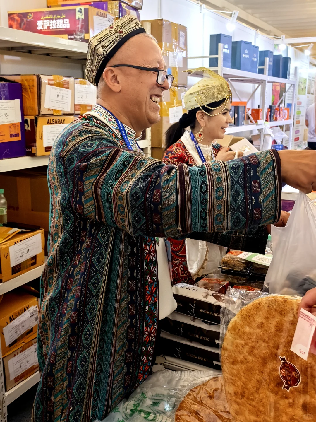 去了对口食品展销会却没拍食品的原因……