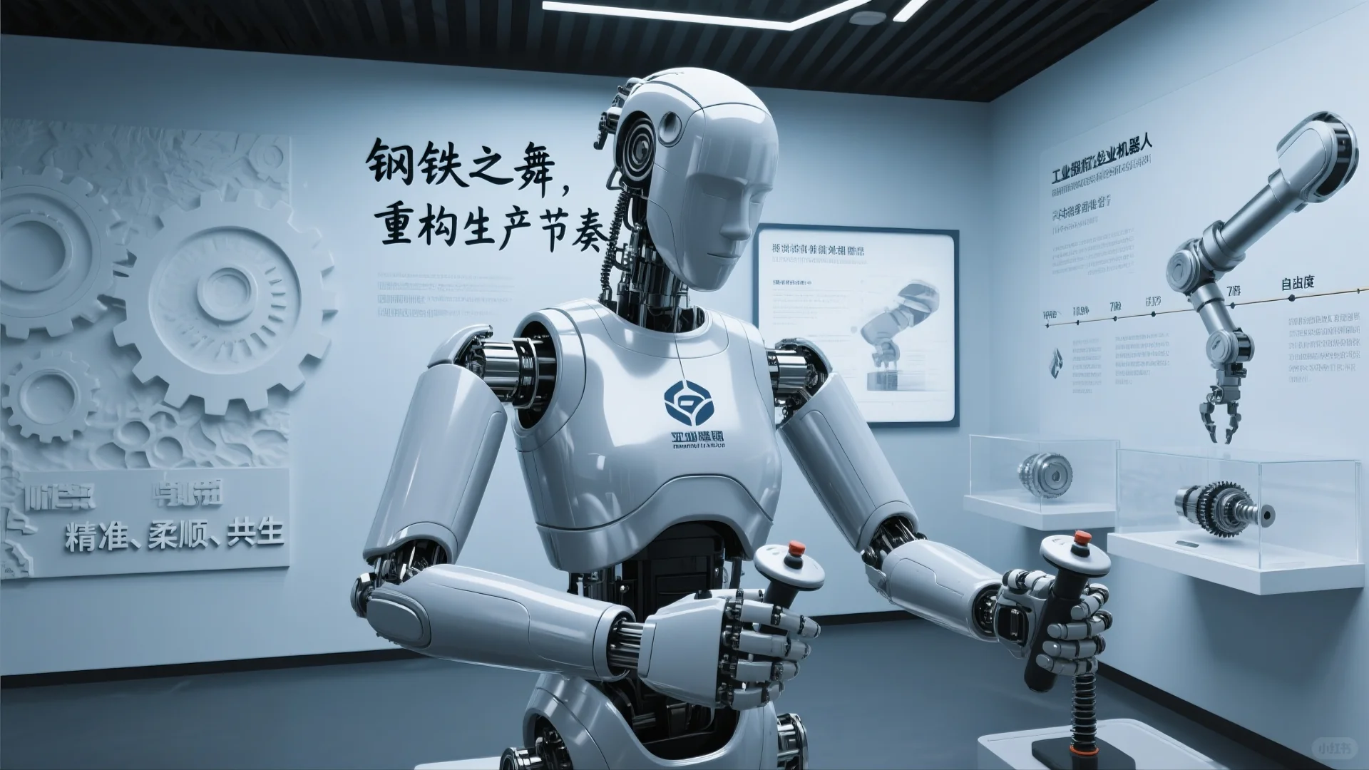 原创展厅设计案例｜工业机器人科技企业展厅