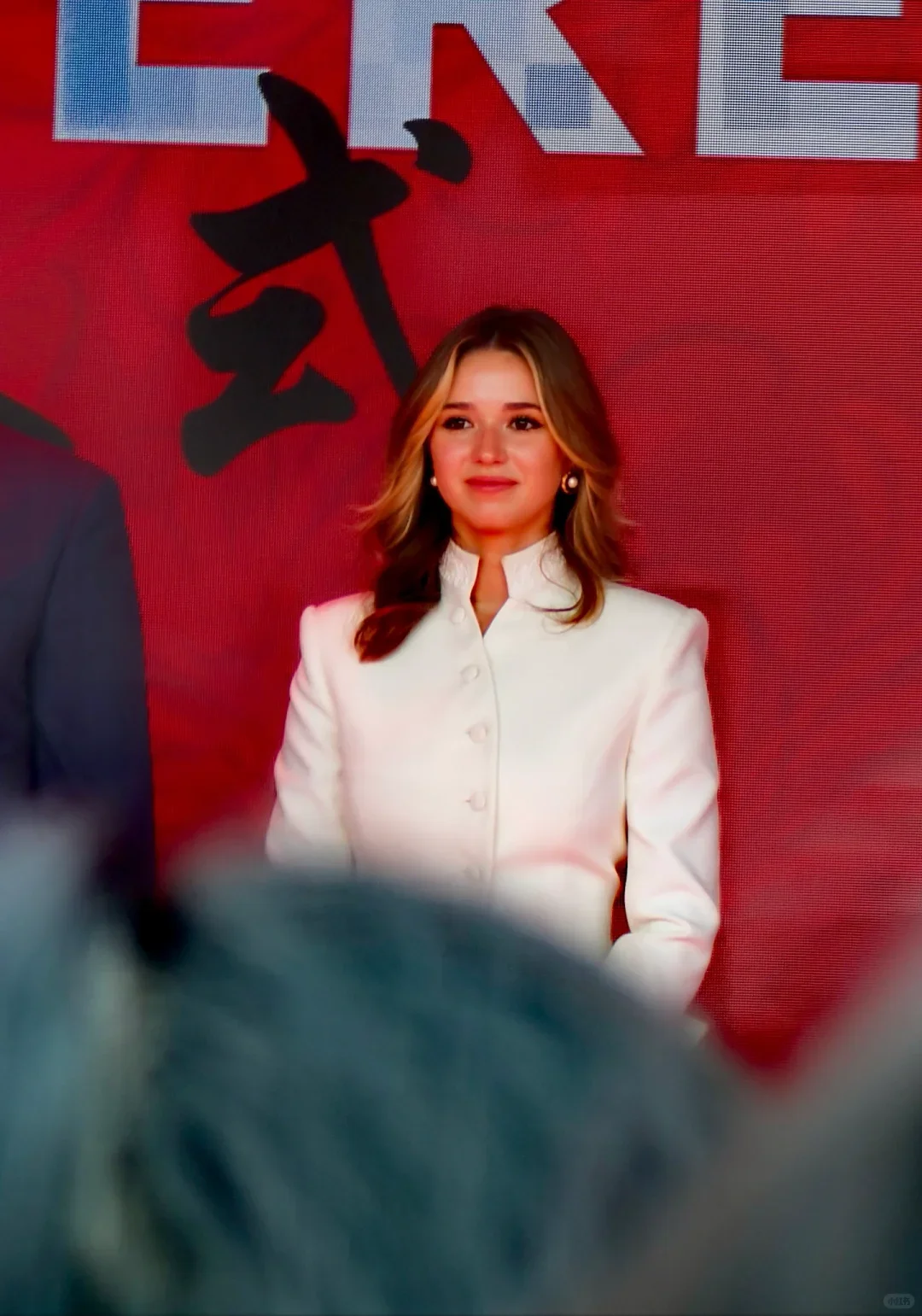 8月28日花滑K宝出席展销会开幕式1⃣️