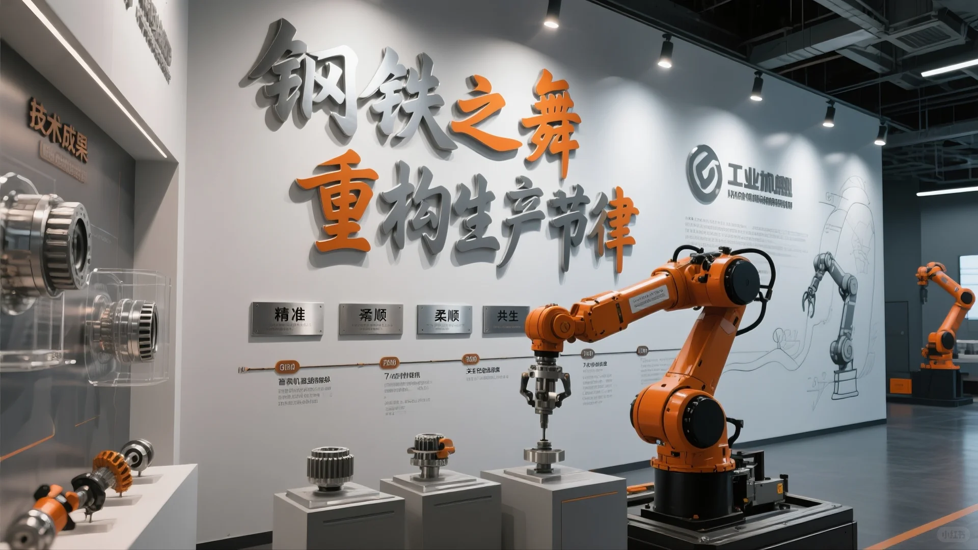 原创展厅设计案例｜工业机器人科技企业展厅