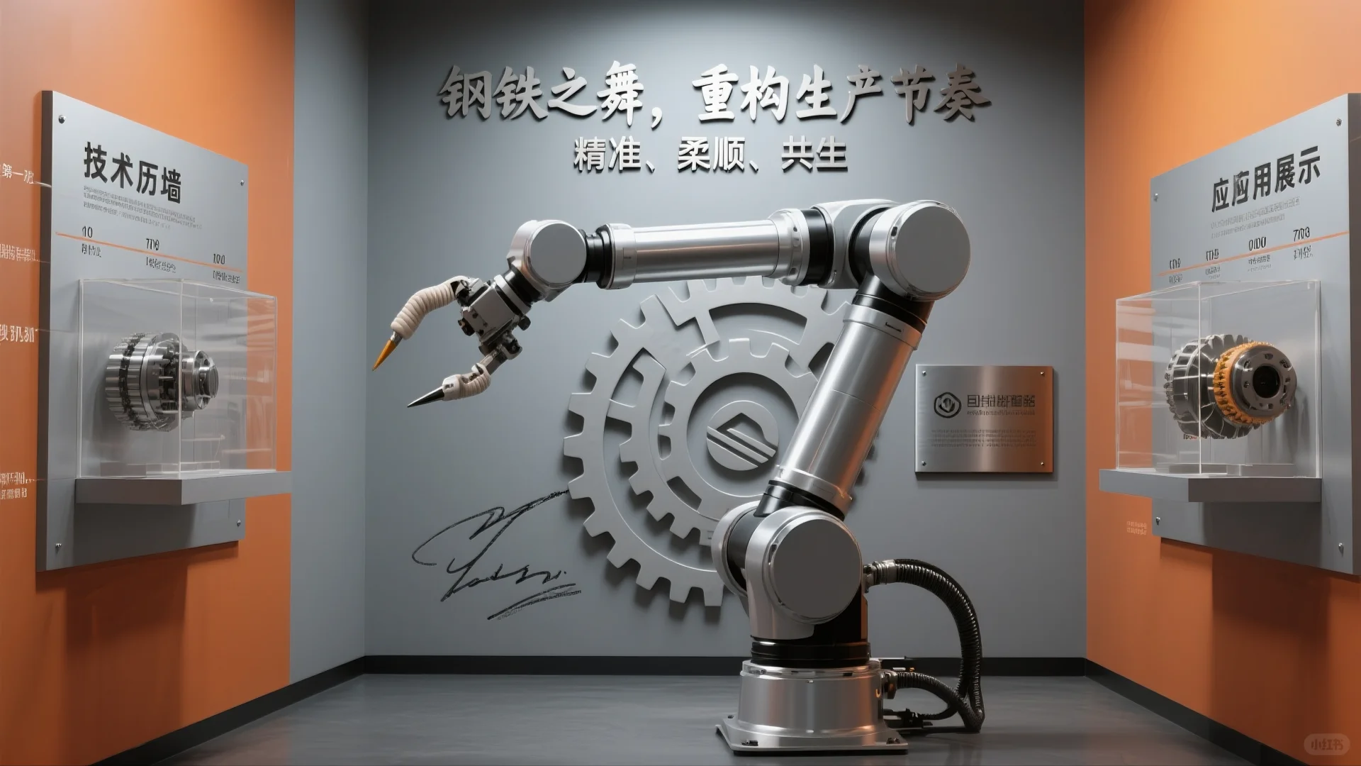 原创展厅设计案例｜工业机器人科技企业展厅