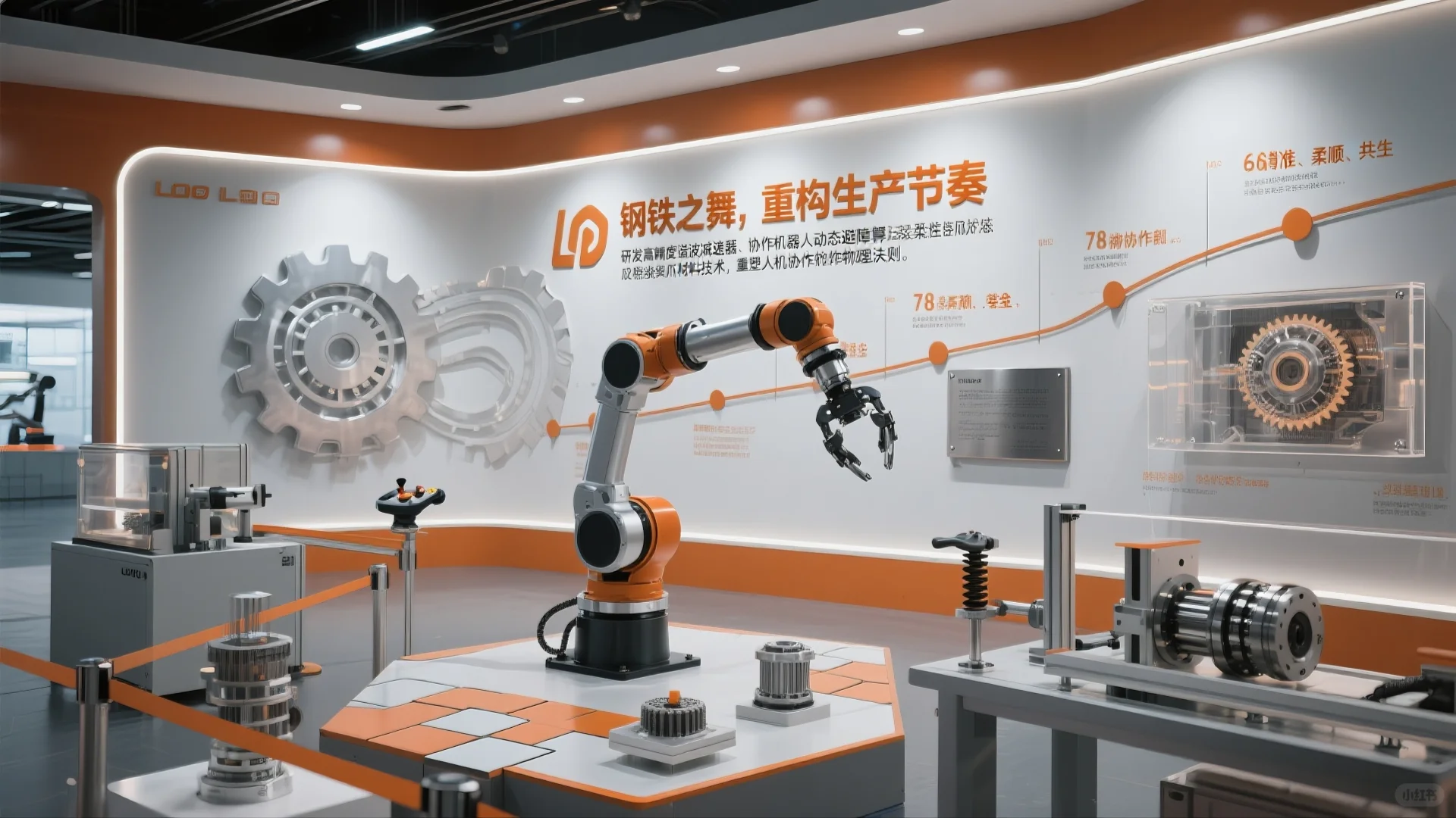 原创展厅设计案例｜工业机器人科技企业展厅