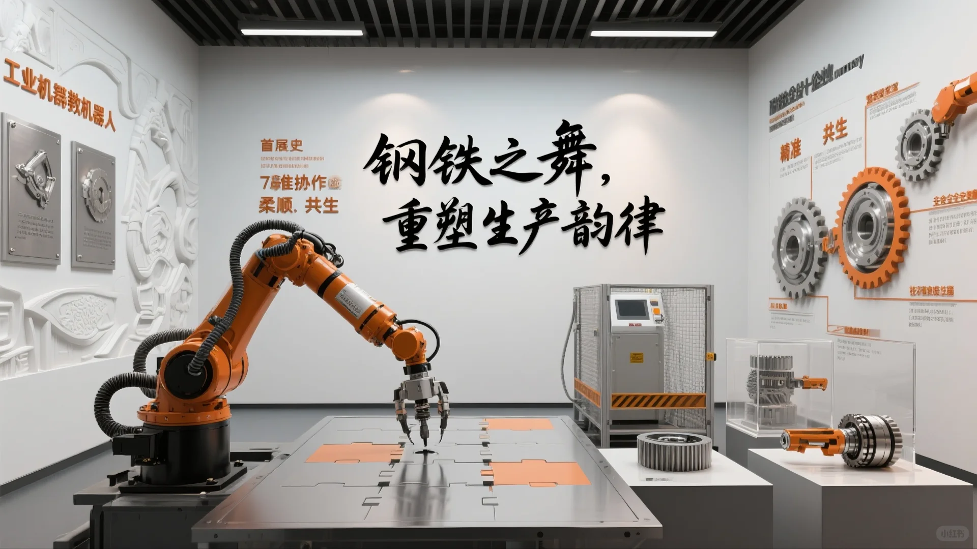 原创展厅设计案例｜工业机器人科技企业展厅