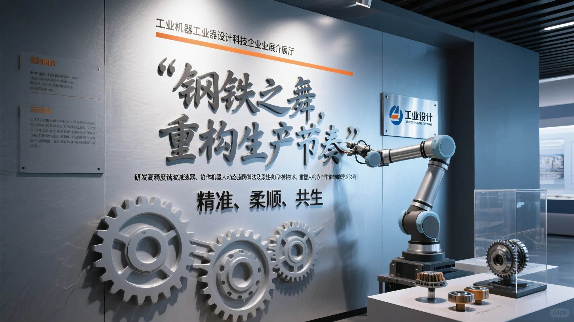 原创展厅设计案例｜工业机器人科技企业展厅