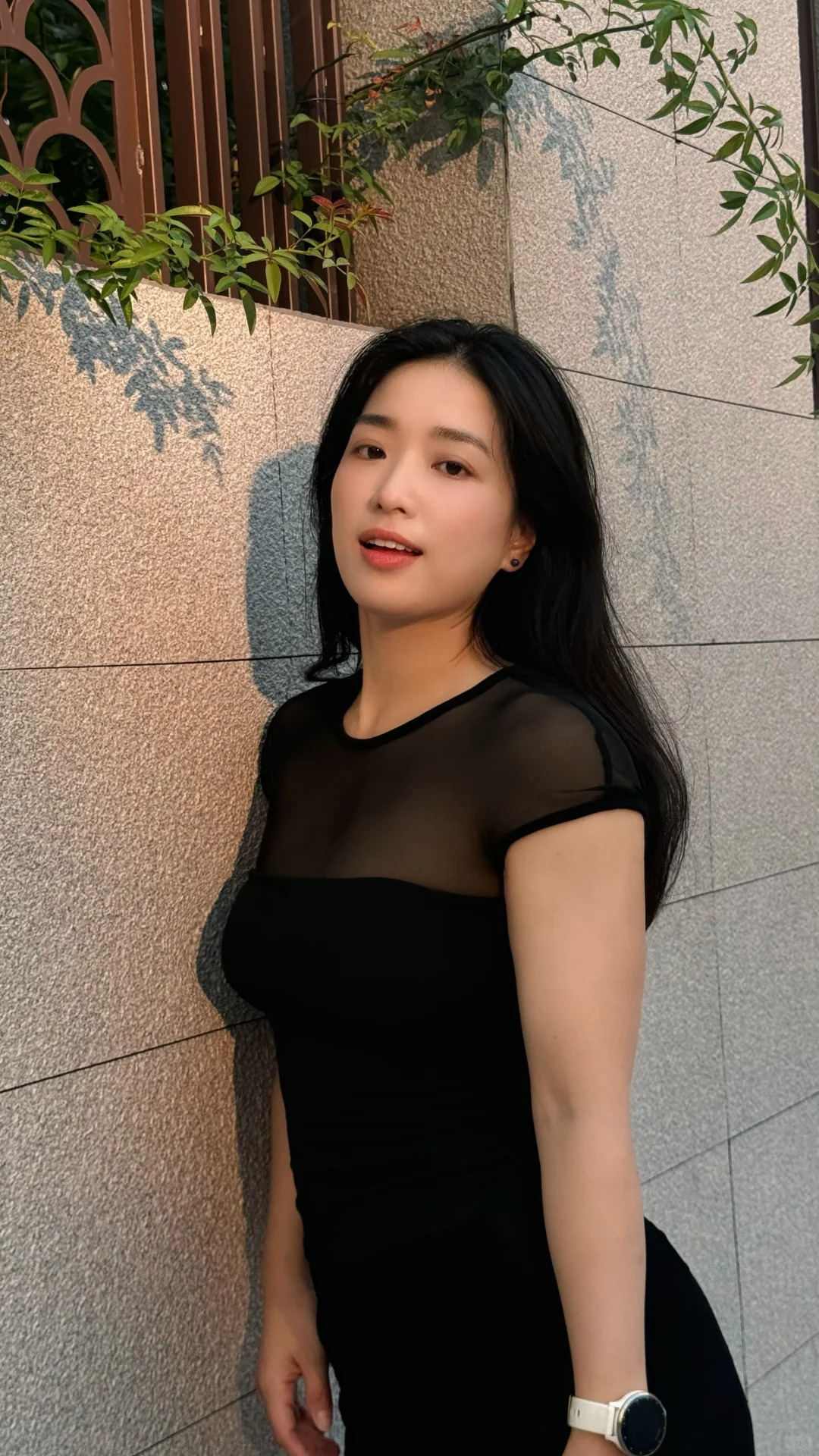 光影下的美好瞬间