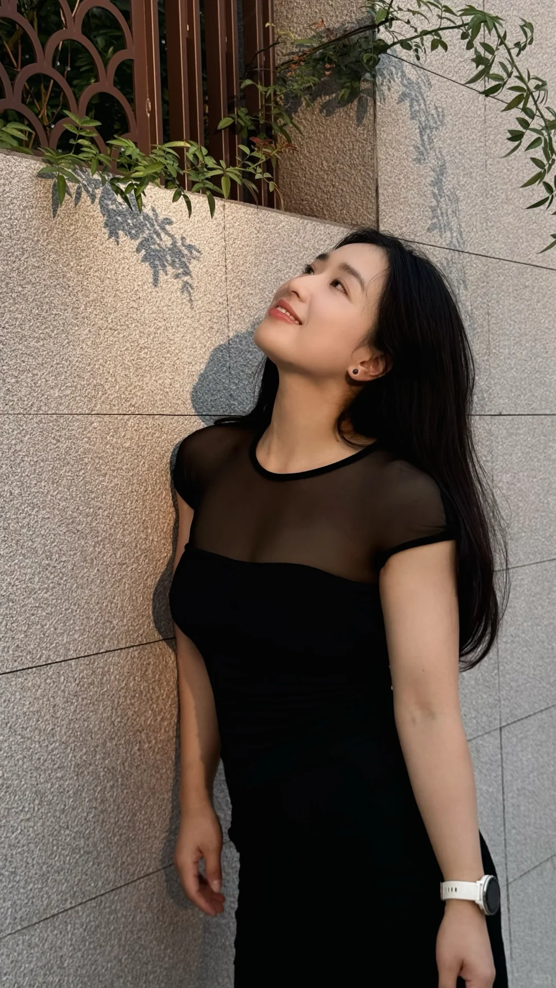 光影下的美好瞬间