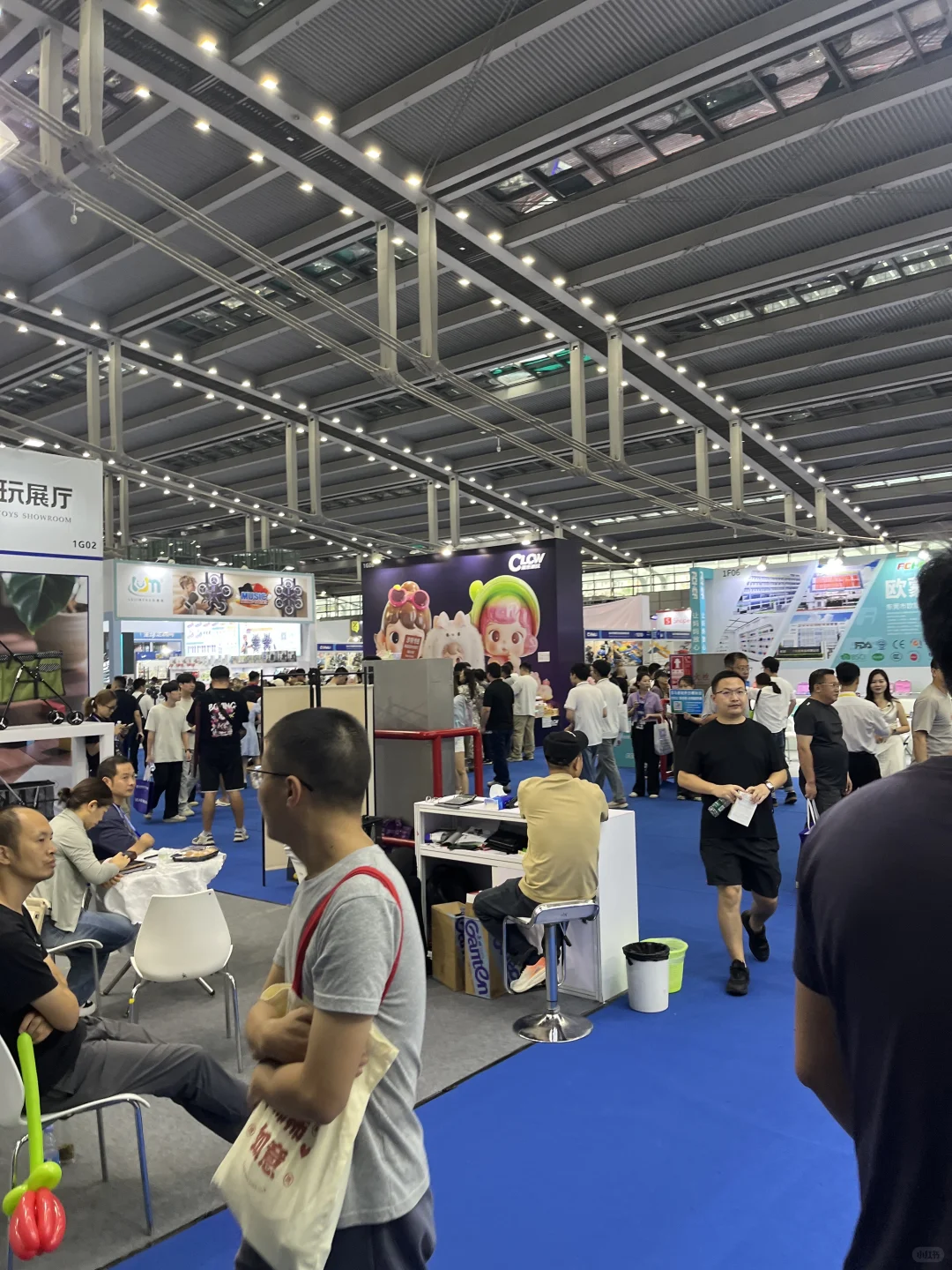 非常开心来逛展会