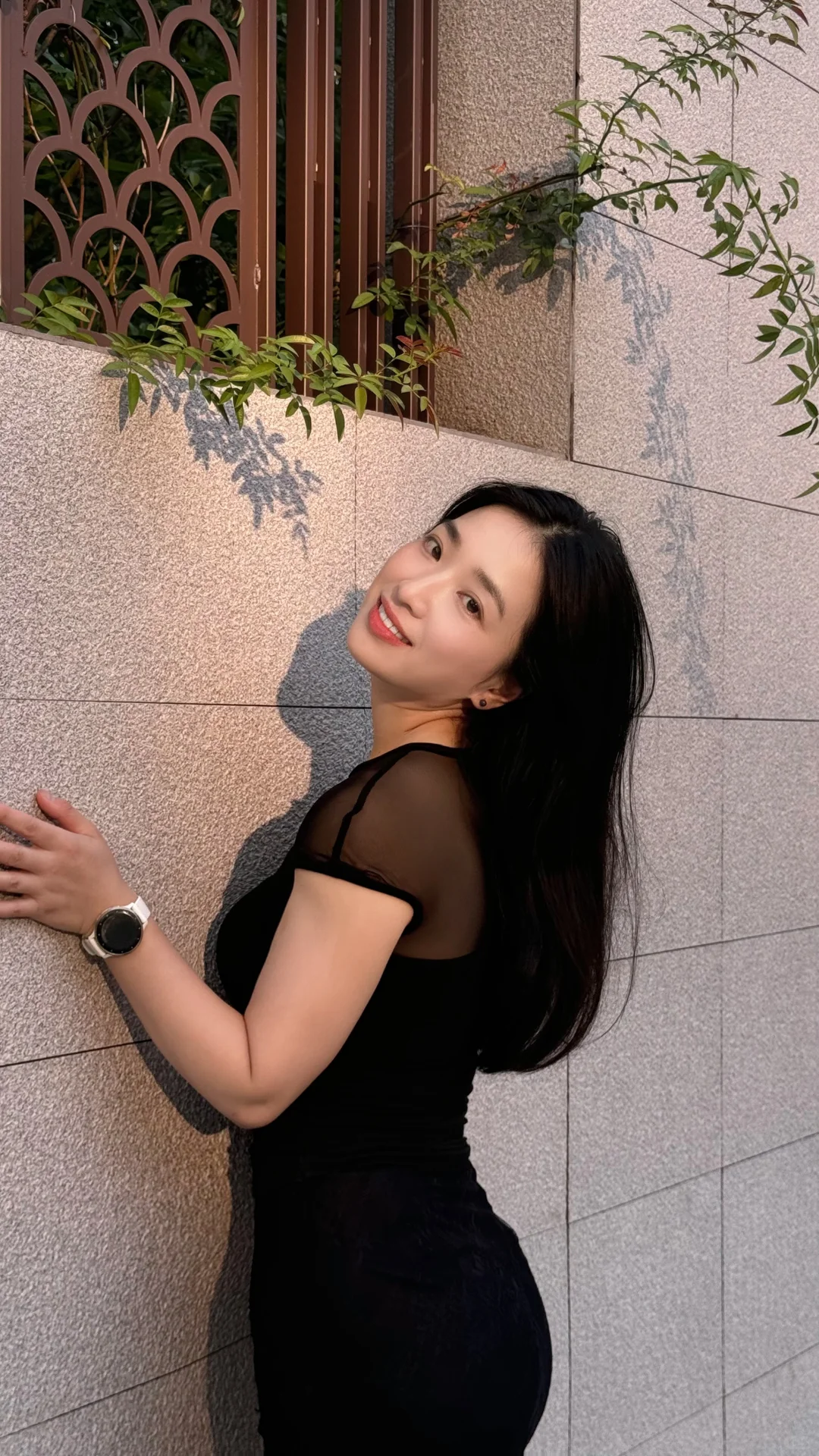 光影下的美好瞬间