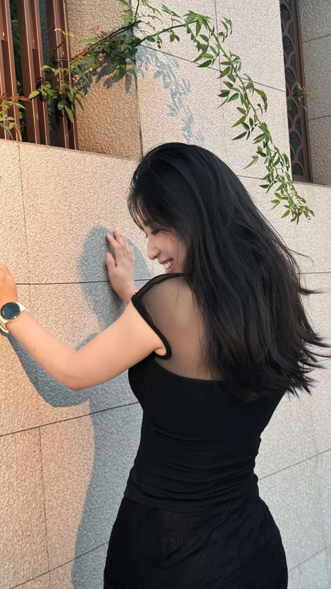 光影下的美好瞬间