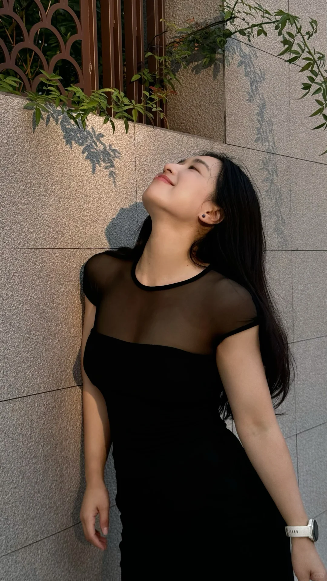 光影下的美好瞬间