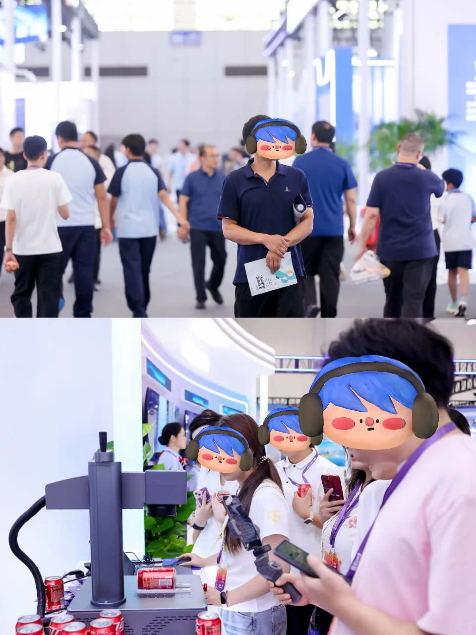 根本不爱逛展会！除了智博会！