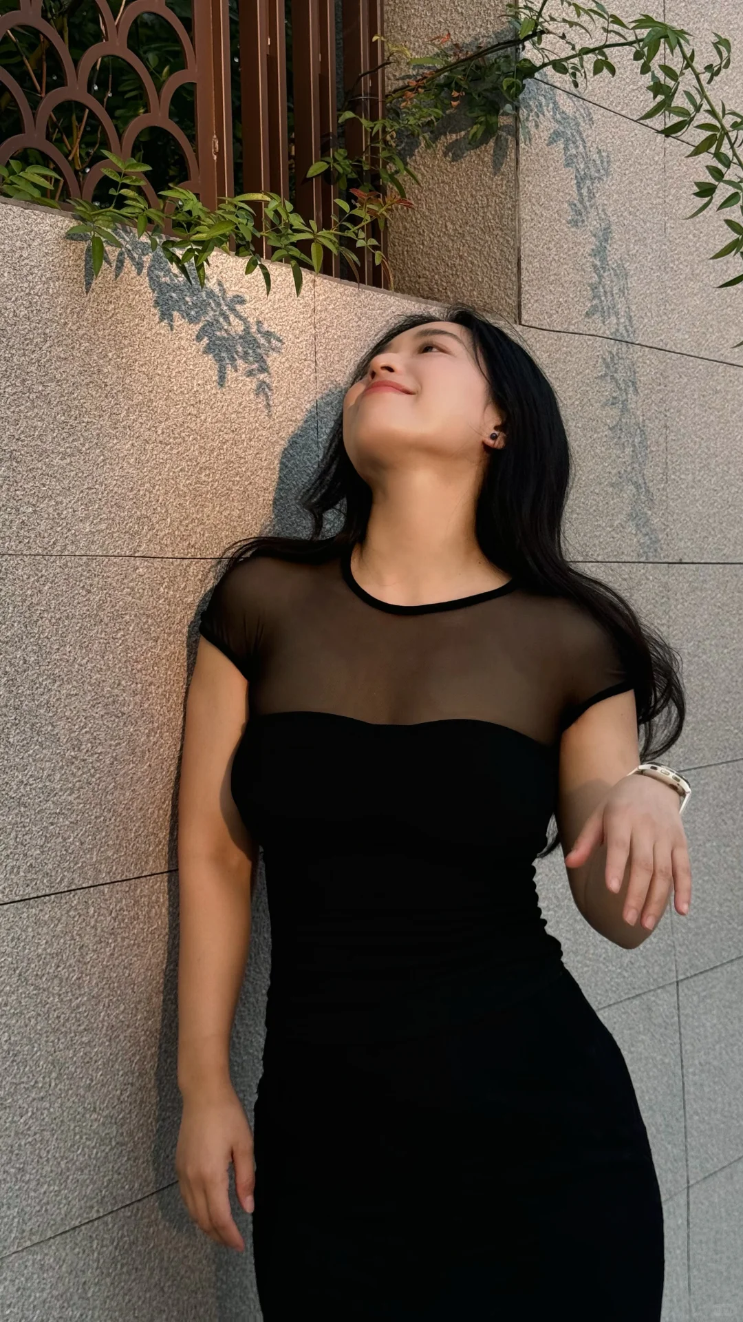 光影下的美好瞬间