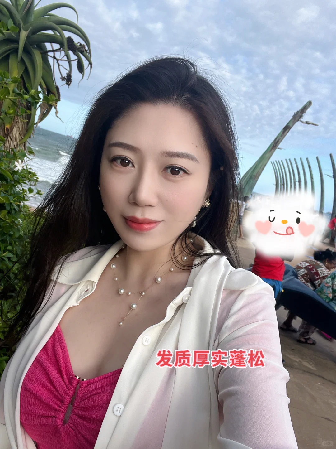 40岁两娃妈妈  依然坚持黑长直