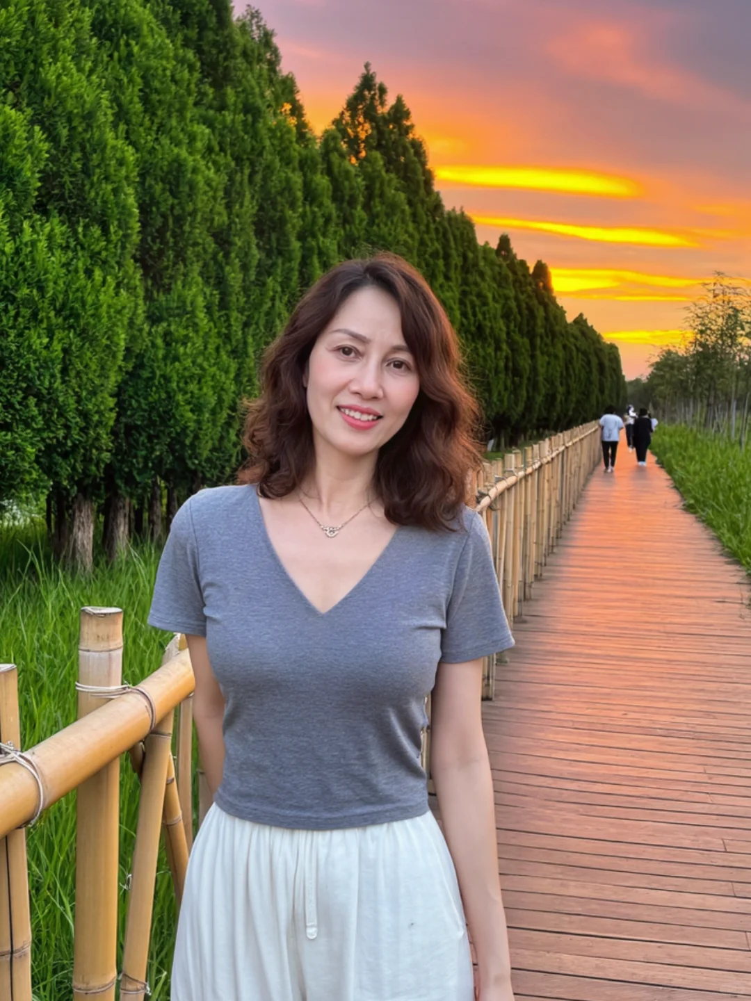 50岁的老阿姨 魅力依旧不减