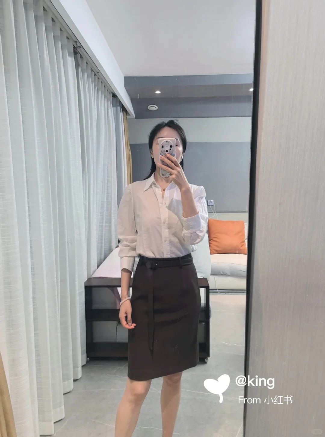 40+阿姨，今天是职场通勤look～