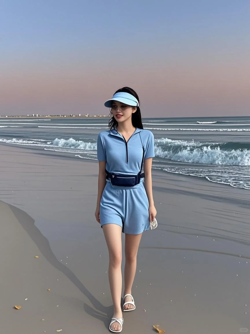 海边穿搭OOTD，尽情享受美好叭