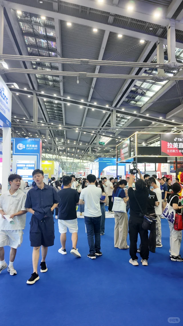 第五届出海网跨境电商展实况！人挤人但值爆