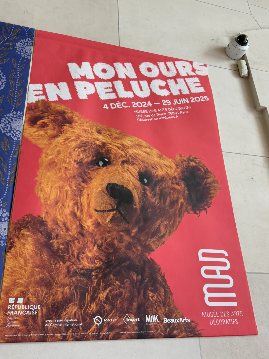 巴黎最新展览 |《Mon Ours en Peluche》?