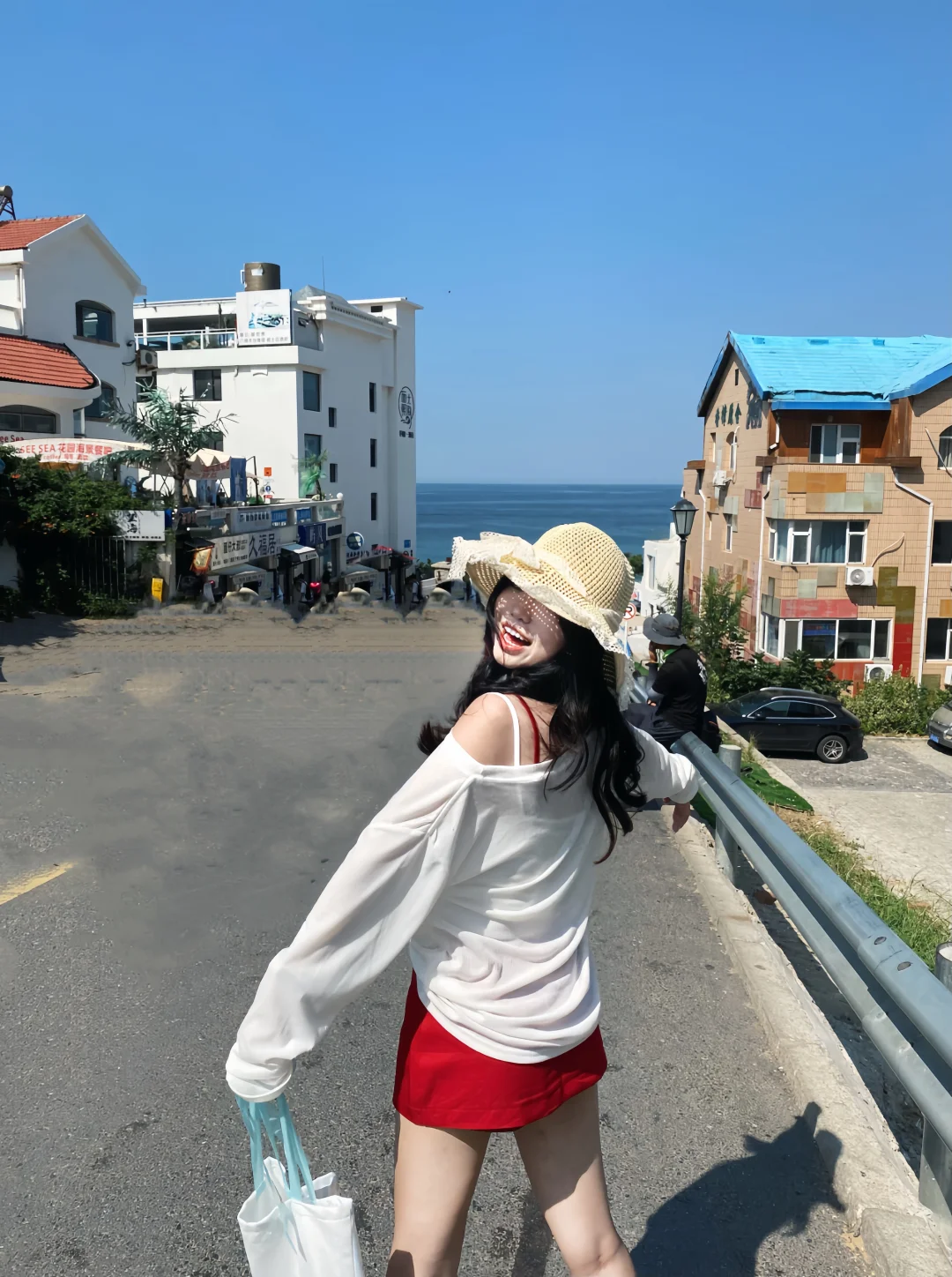 九套苹果型女孩的平价海边穿搭