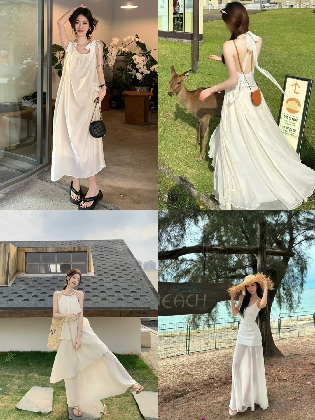 海边仙女的长裙长裙都是长裙