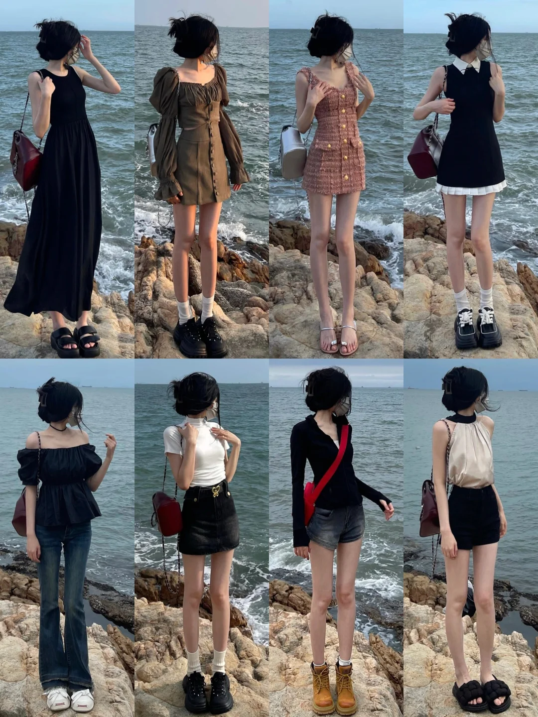 4️⃣0️⃣套|海边氛围感穿搭～