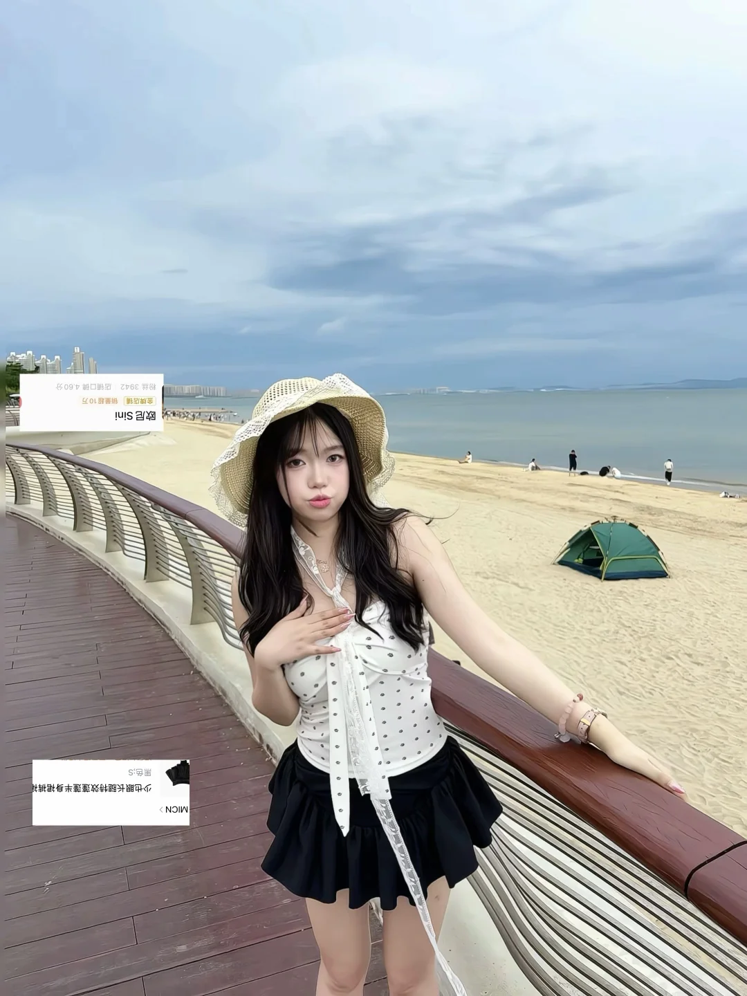 九套苹果型女孩的平价海边穿搭