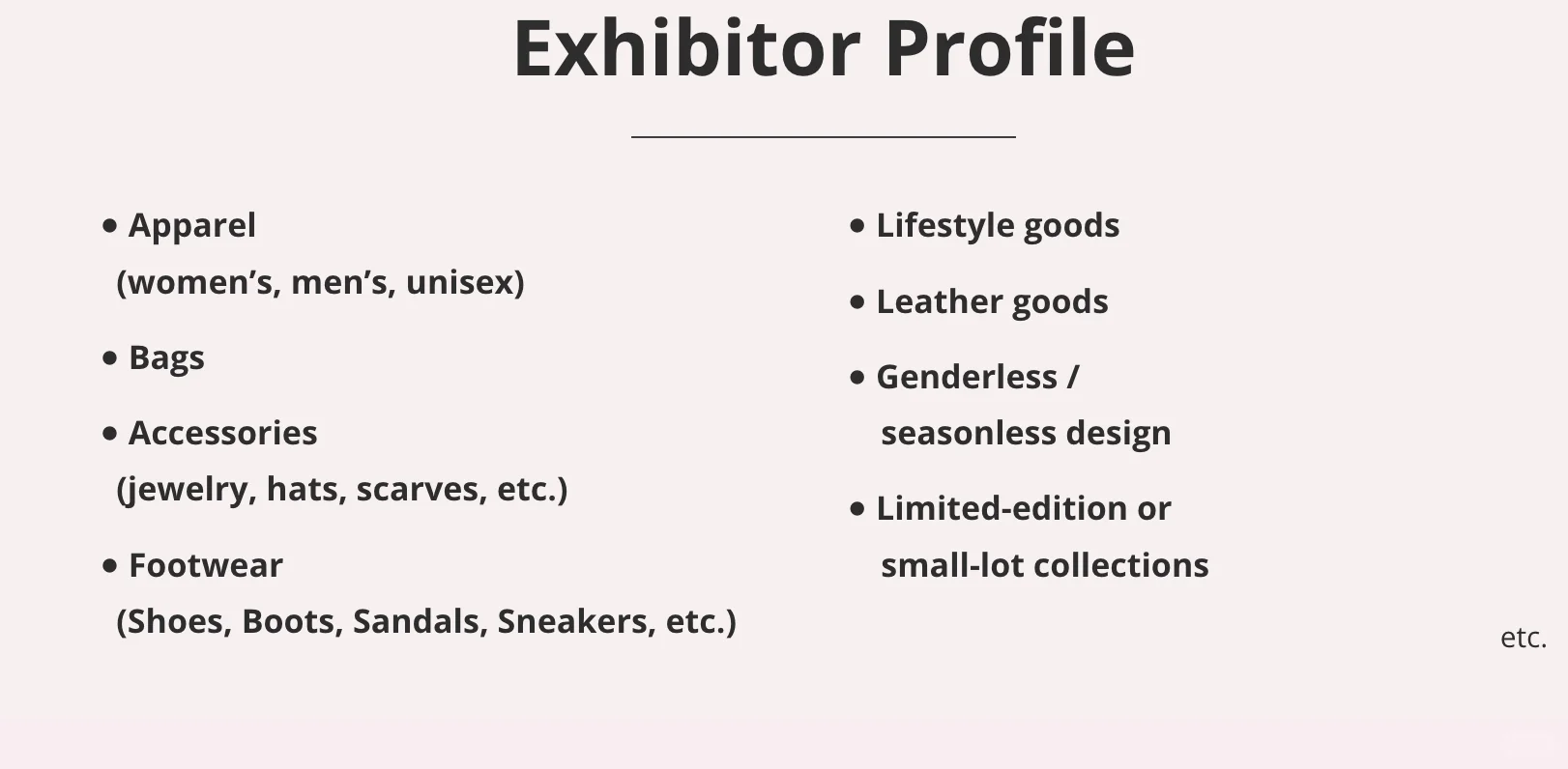 每天认识一个展会｜日本东京时尚产业展