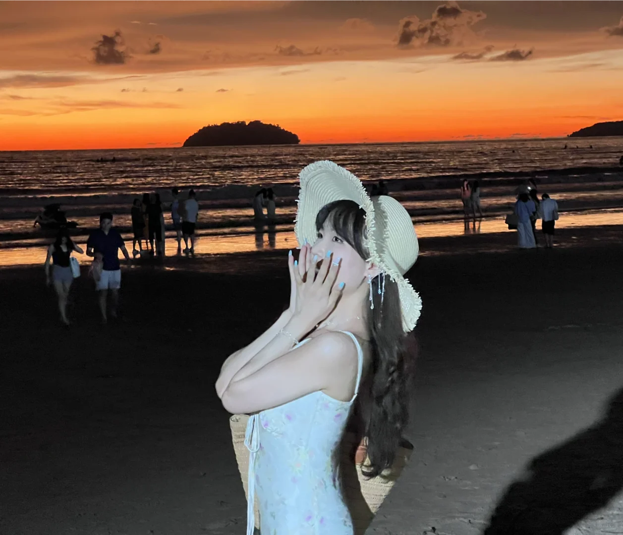 150 85｜海边氛围感穿搭！