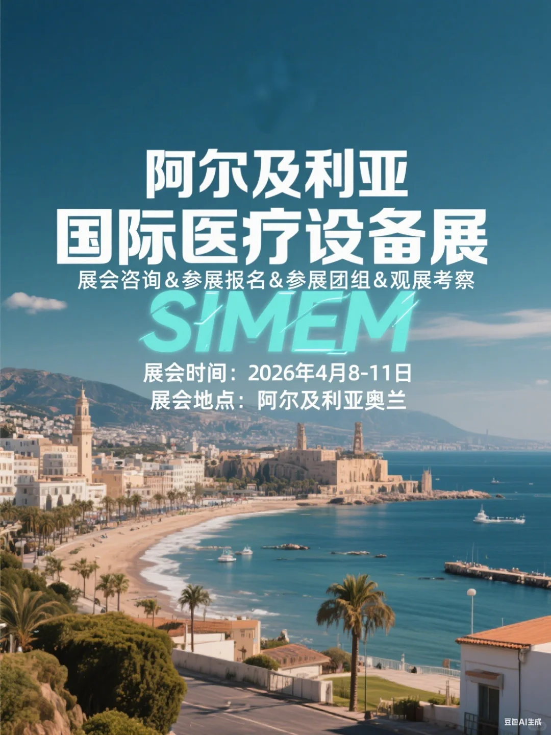 2026年阿尔及利亚 SIMEM 北非医疗展会