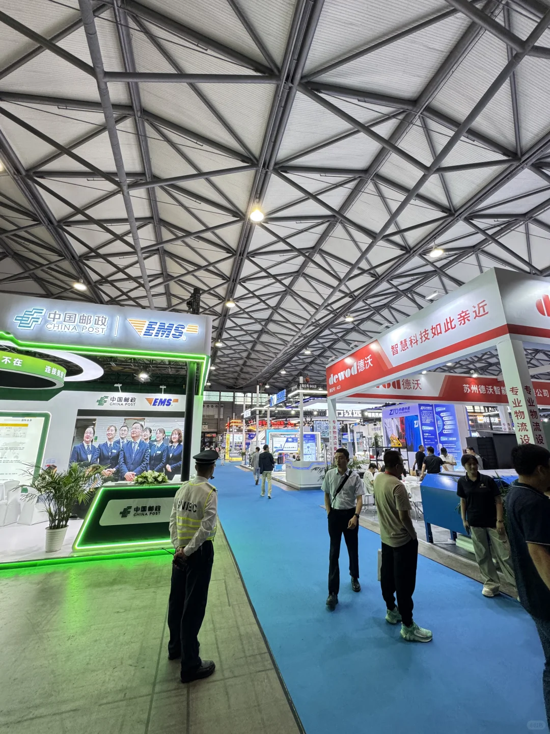 上海快递物流展会参观学习