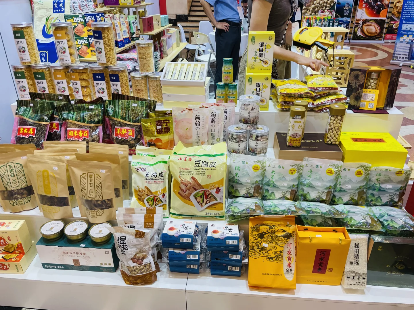 今天的展览“吃”点满满