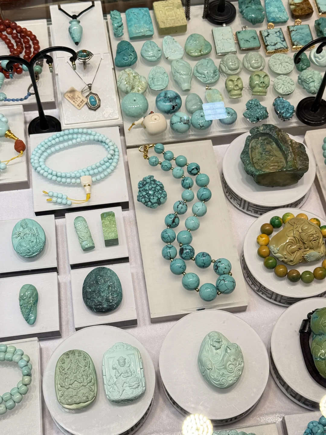 挑战一天逛完呼市珠宝展！！