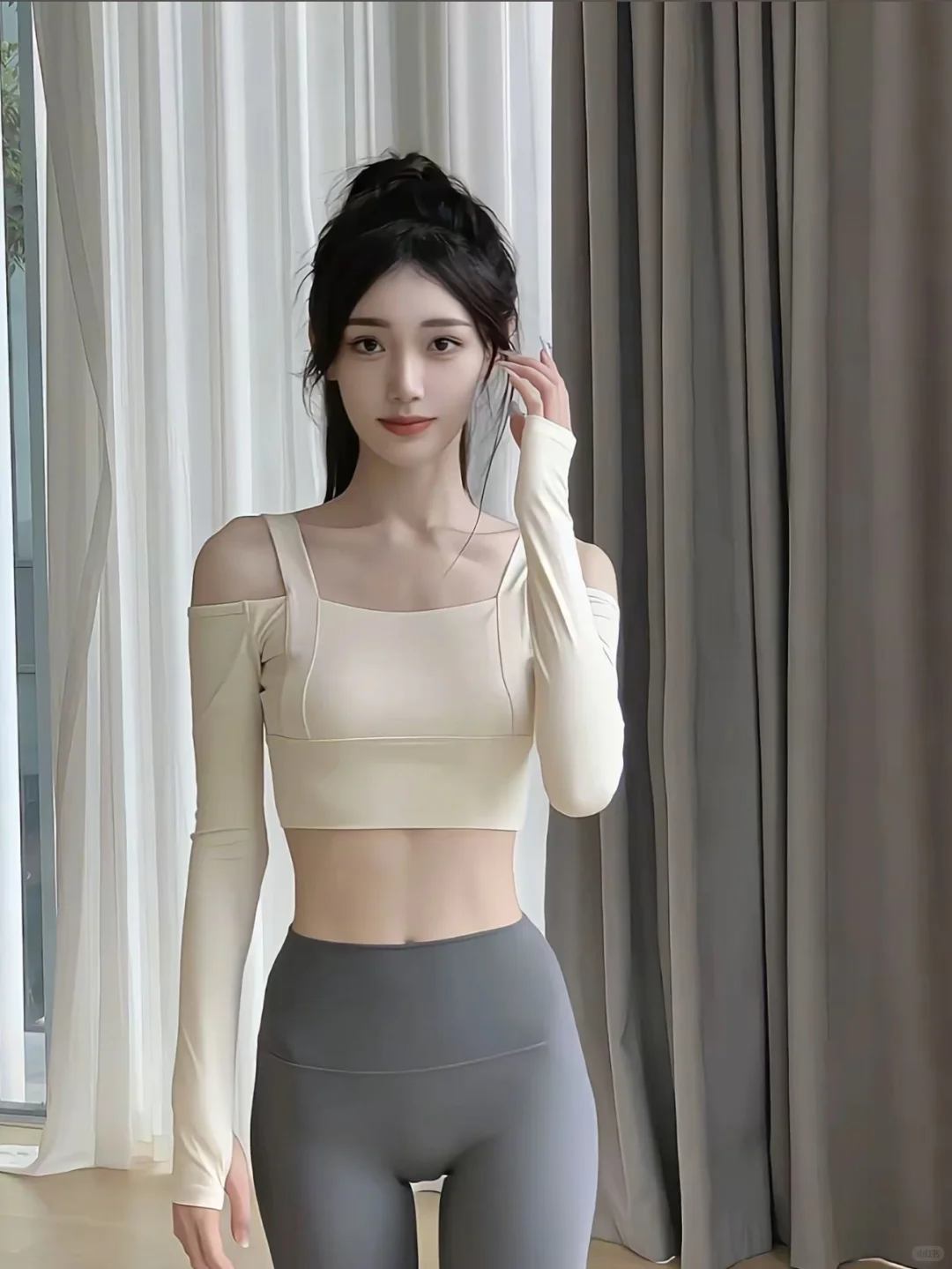 爱穿瑜伽服的女孩真的性感