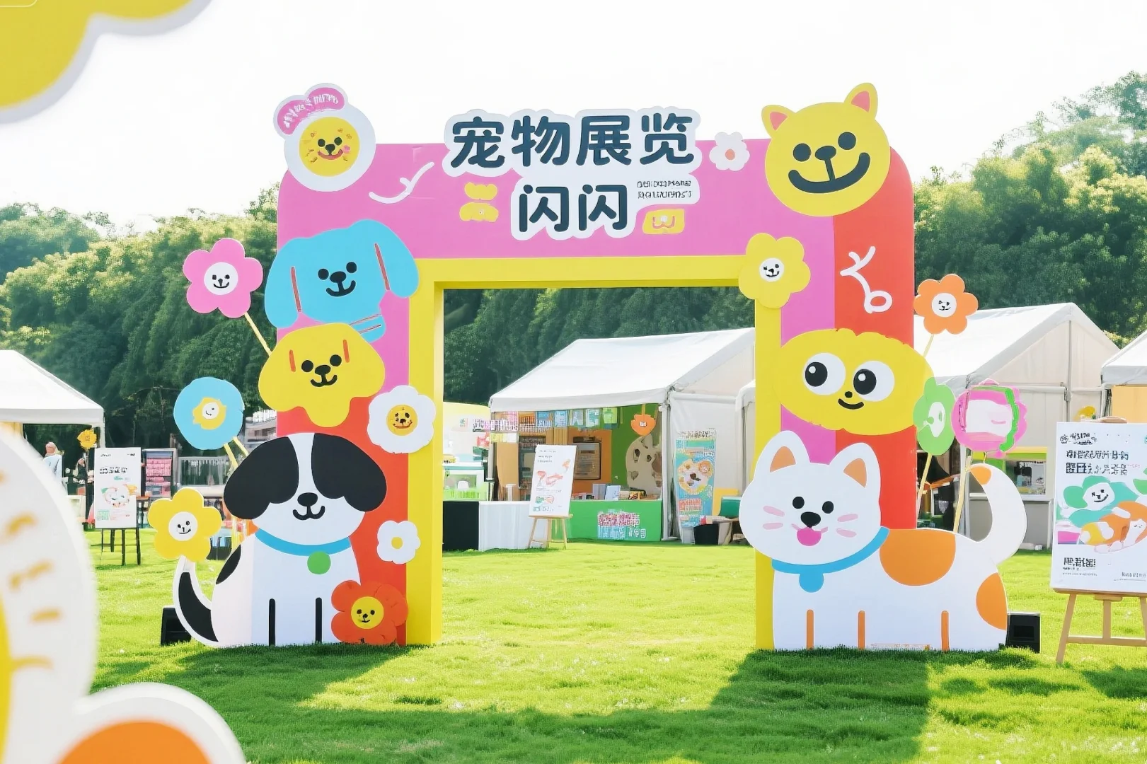 100套快闪搭建分享｜宠物快闪