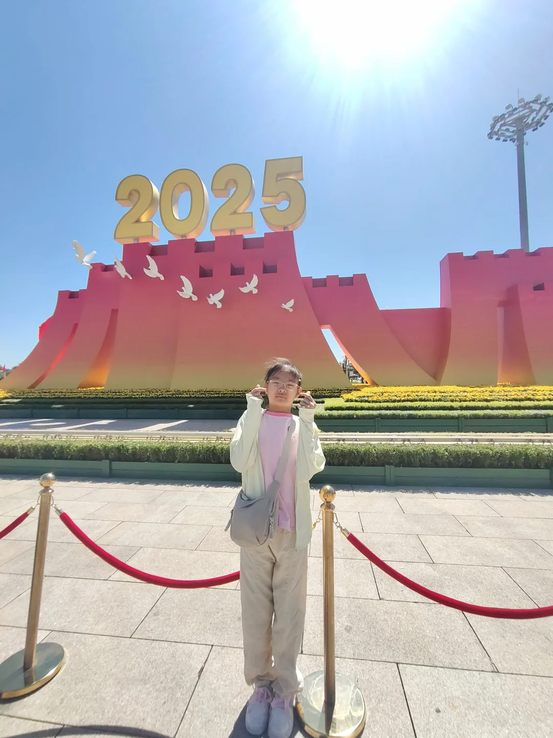 今天得天安门广场格外美！！！