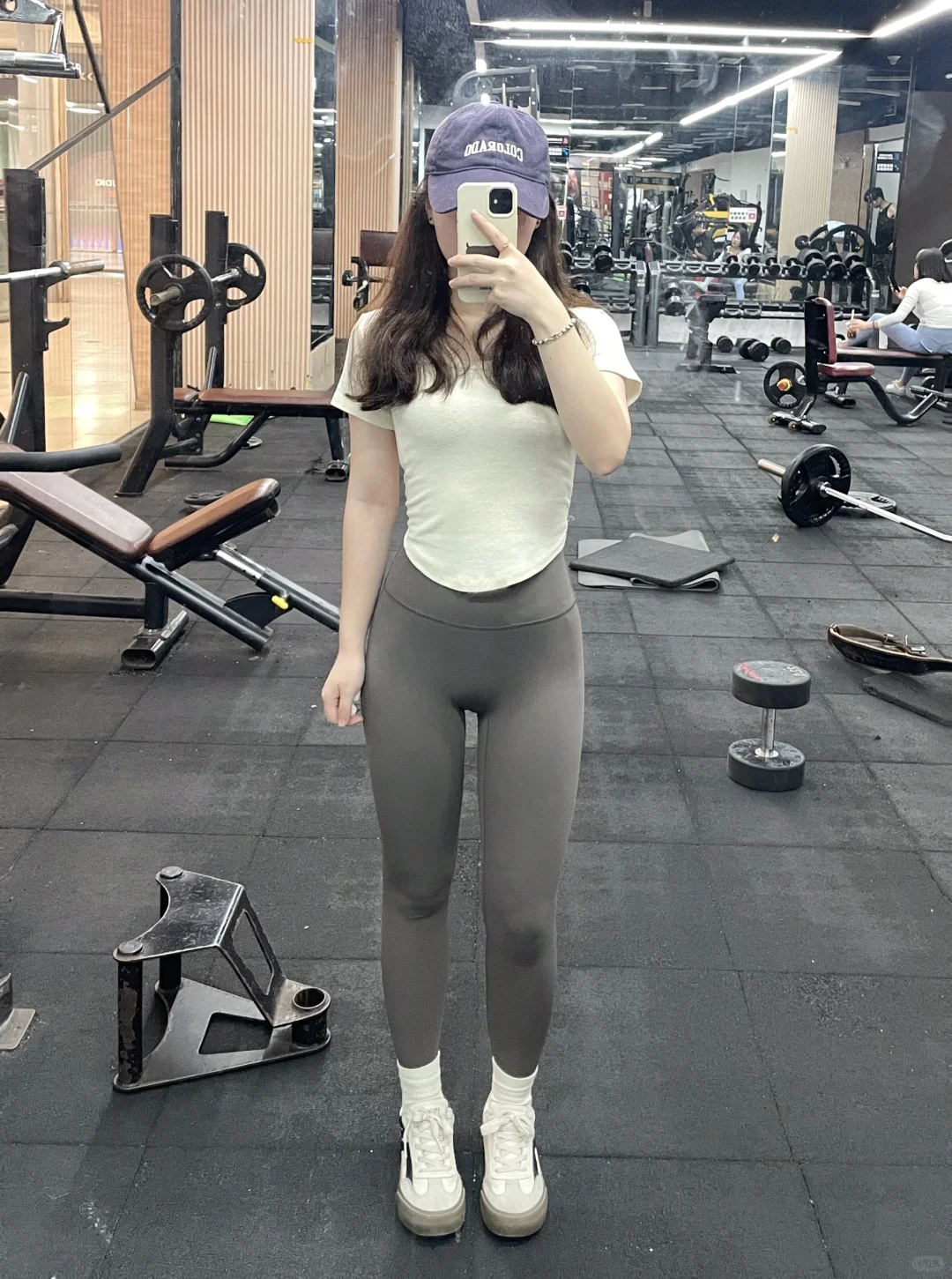 来交瑜伽裤作业咯?‍♀️高颜值日常显瘦舒服～