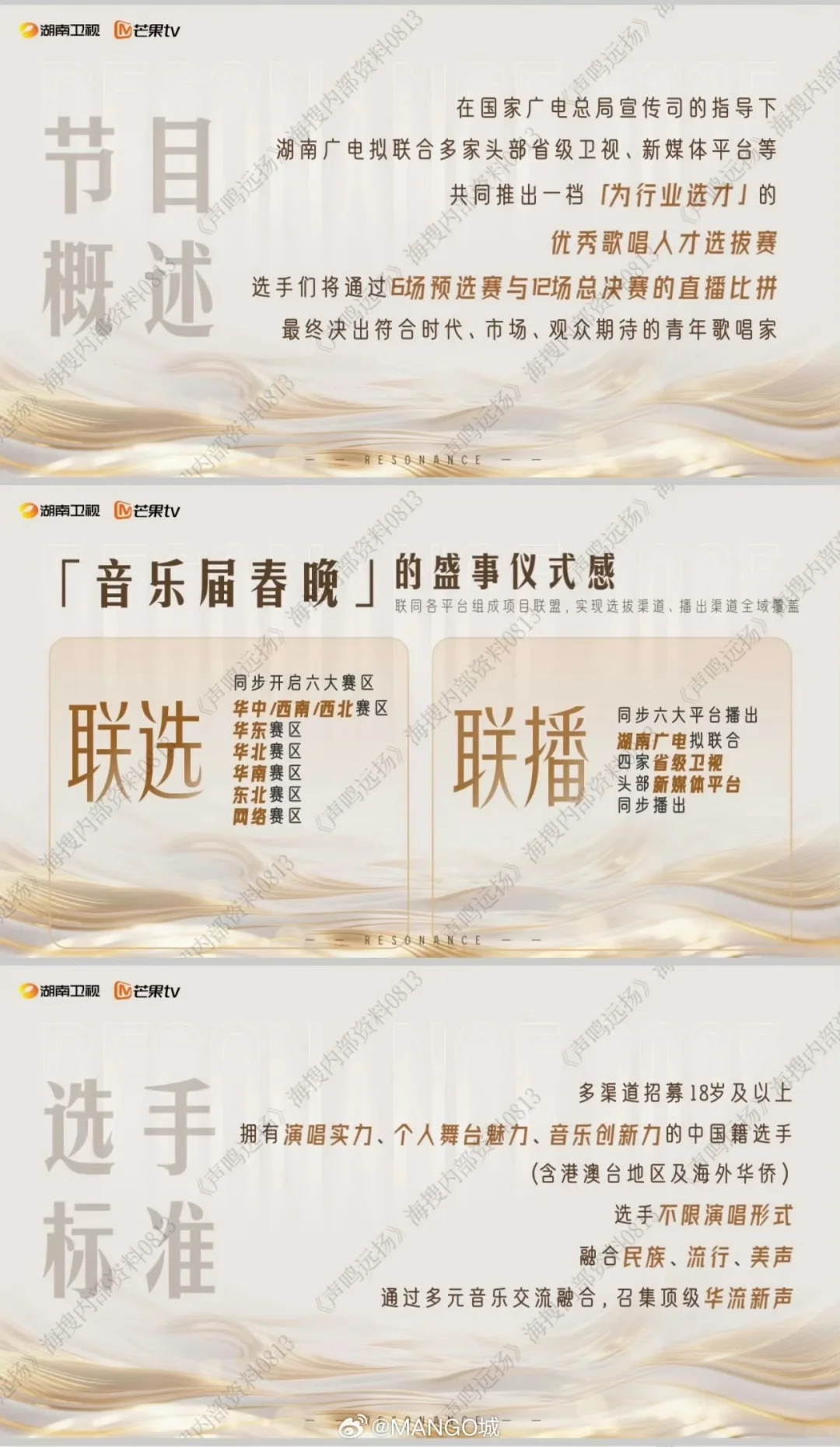 声鸣远扬选秀直播招商方案