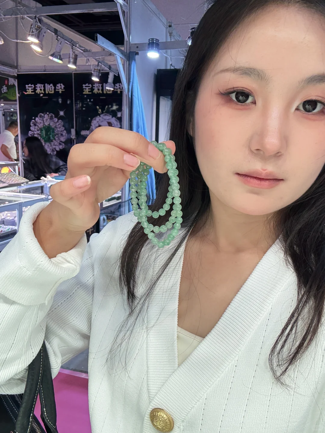 挑战一天逛完呼市珠宝展！！