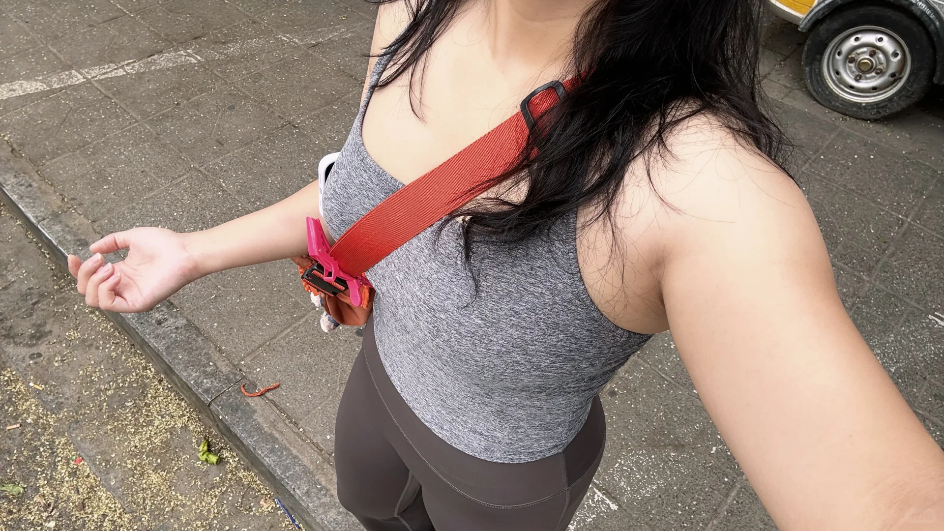 穿瑜伽裤不喜欢漏?得宝子看过来、