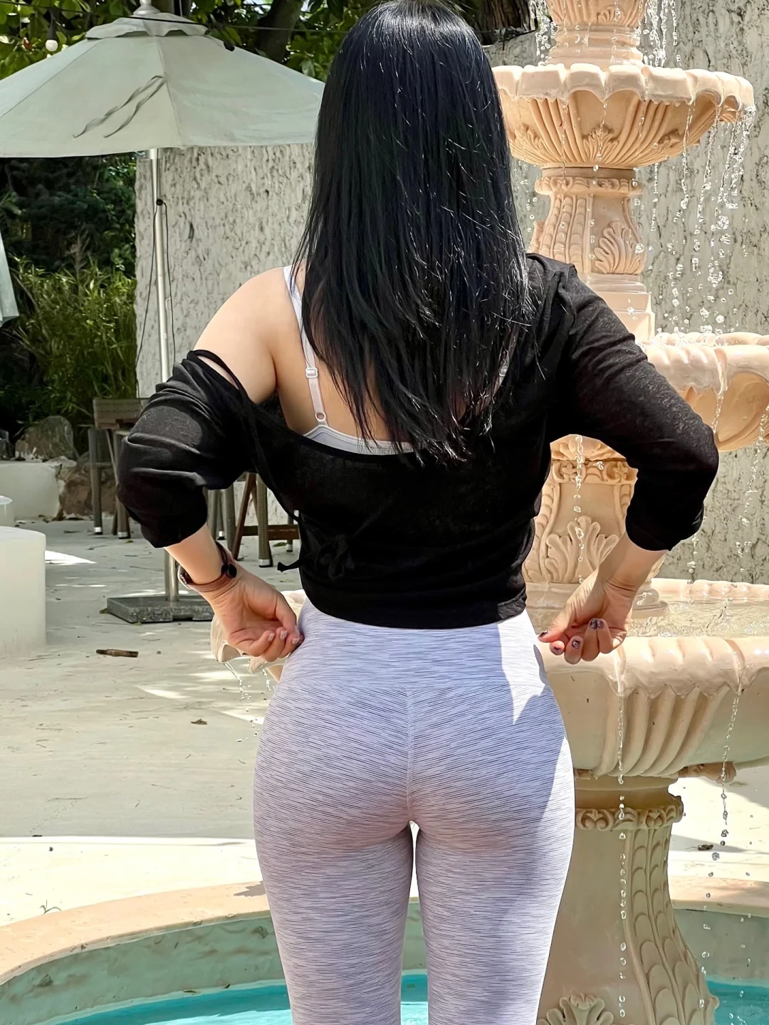 穿裤子的瑜伽裤yyds！！！