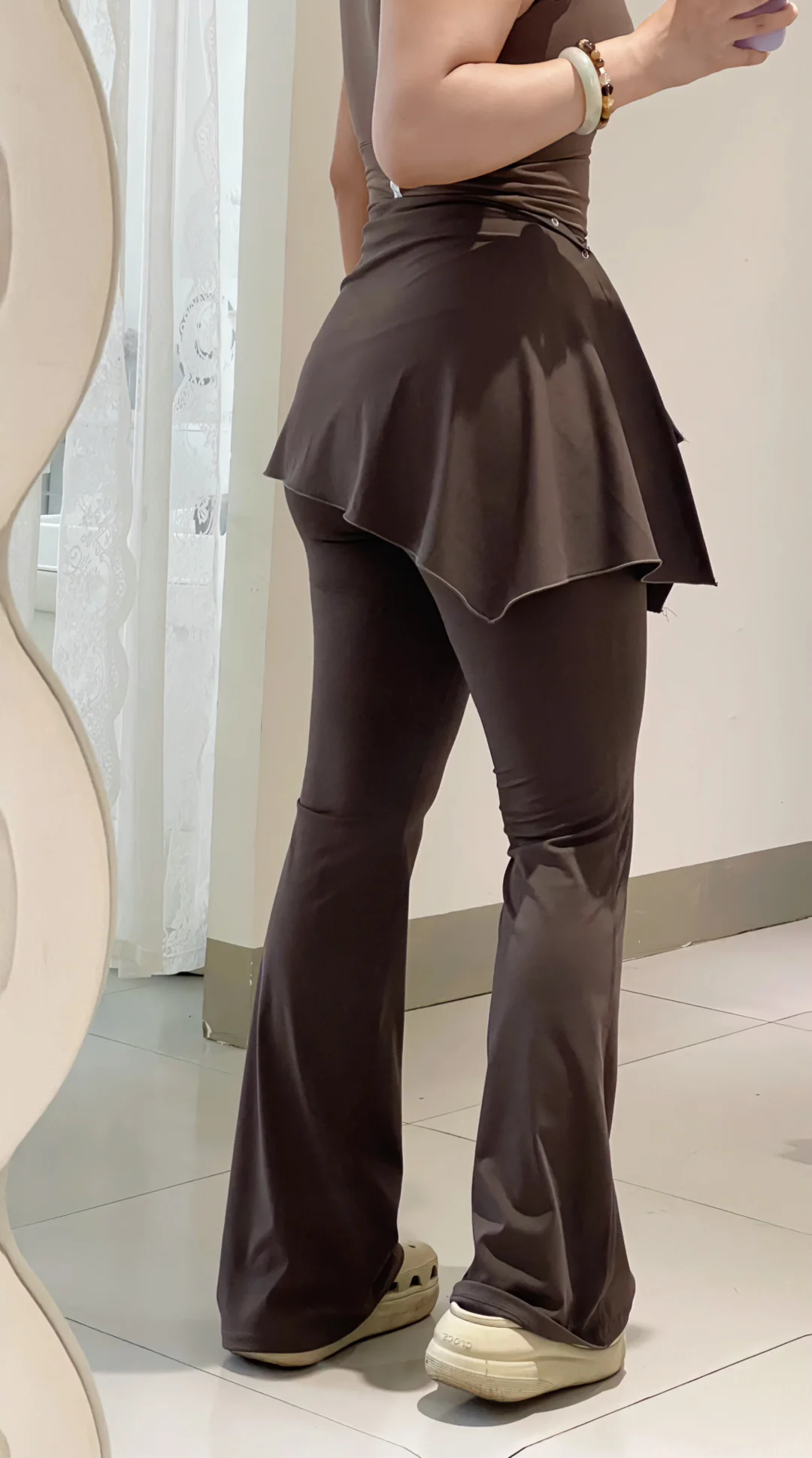 穿瑜伽裤不喜欢漏?得宝子看过来、