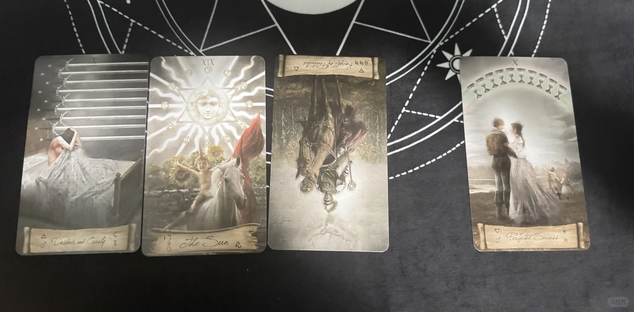 连续抽了好多次牌