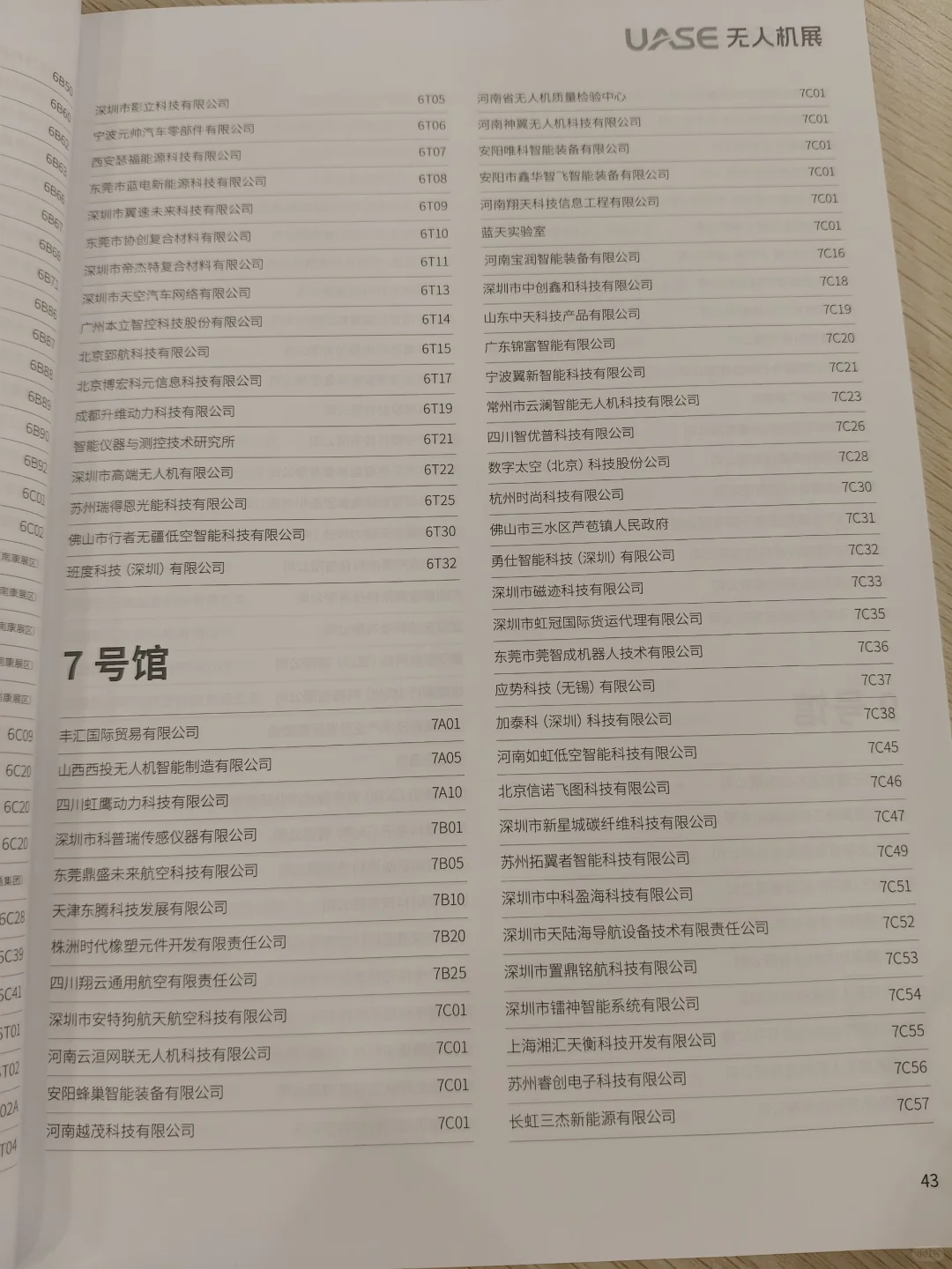 2025 深圳国际无人机展参展企业名单