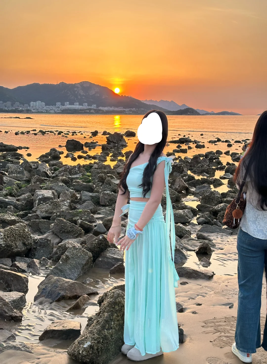 Pdd几十块搞定一套海边度假风长裙！！！