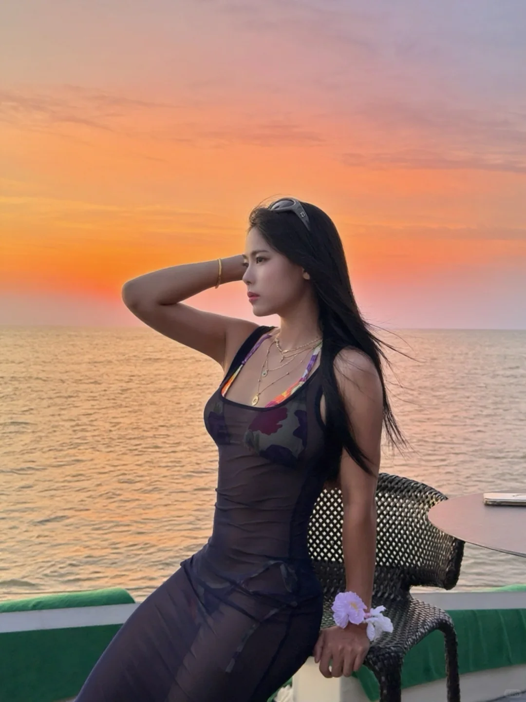 背影绝了 太出live了?